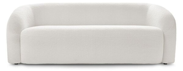 Biała sofa z materiału bouclé 193 cm Elina – Bobochic Paris