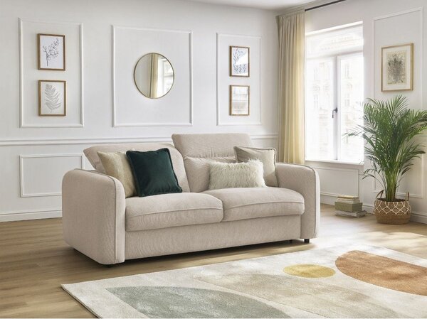 Beżowa sofa 216 cm Achille – Bobochic Paris