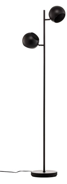 Lampa Podłogowa Markslöjd, Edgar, czarny, salon, metal, skandynawski