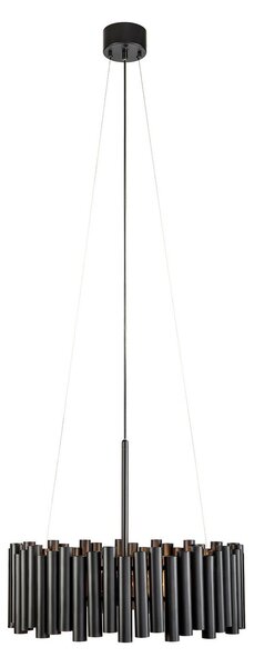 Lampa Wisząca Markslöjd, Level, ściemnialny, czarny, salon, metal, nowoczesny