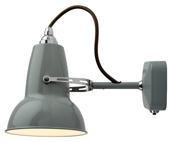 Lampa Ścienna Anglepoise, Original 1227, szary, salon, metal, industrialny