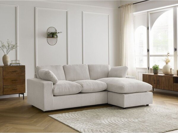 Beżowy sztruksowy narożnik Belair – Bobochic Paris