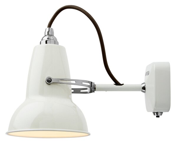 Lampa Ścienna Anglepoise, Original 1227, biały, salon, metal, industrialny