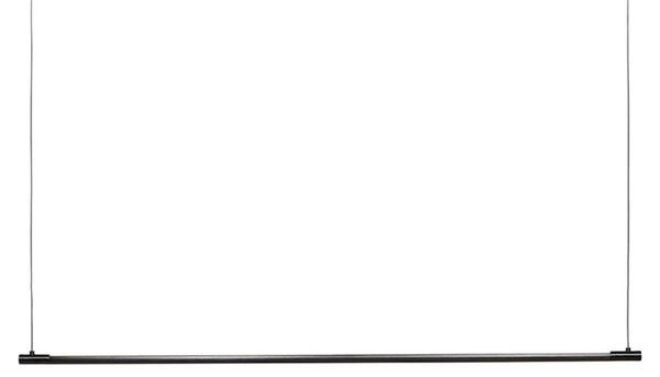 Lampa Wisząca LOOM DESIGN, Straw 150, ściemnialny, czarny, jadalnia, aluminium, nowoczesny