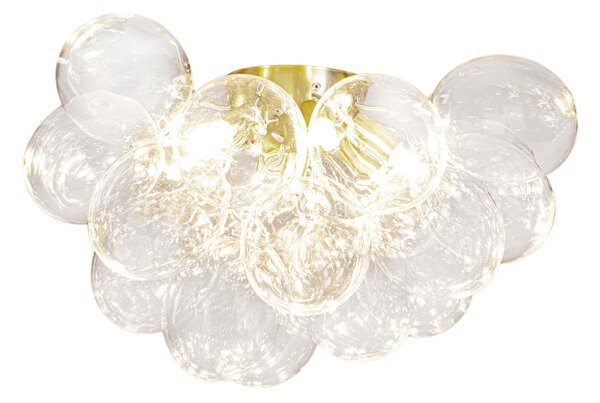 Lampa Sufitowa By Rydéns, Gross, ściemnialny, transparentny, salon, szkło, design