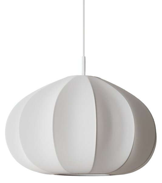 Lampa Wisząca By Rydéns, Ebba, ściemnialny, biały, salon, tkanina | tekstylia