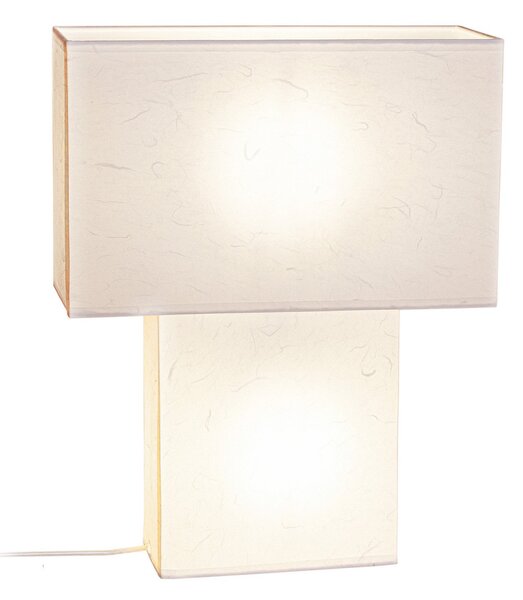 Lampa Stołowa By Rydéns, iSquare, biały, salon, papier | karton