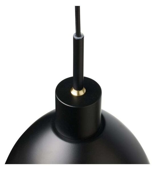 Lampa Wisząca Halo Design, czarny, salon, metal