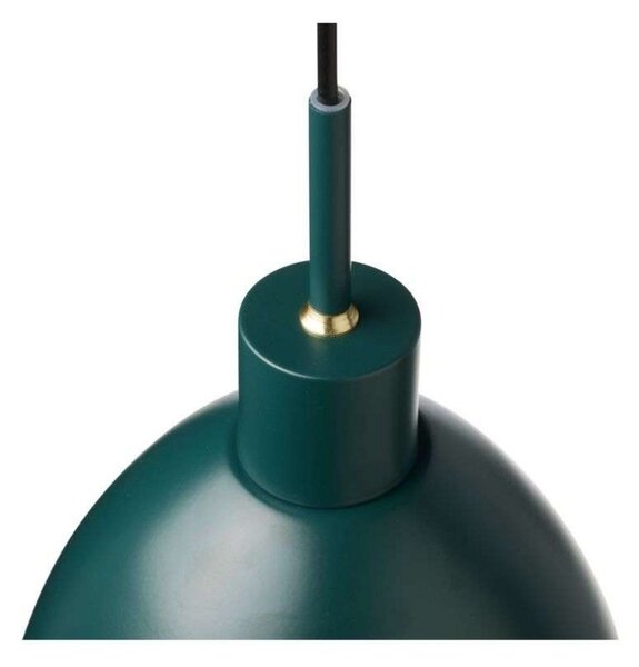 Lampa wisząca Rock, zielona, Ø 20 cm, metal - Halo Design