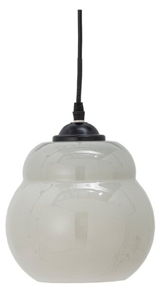 Lampa Wisząca Bloomingville, szary, salon, szkło