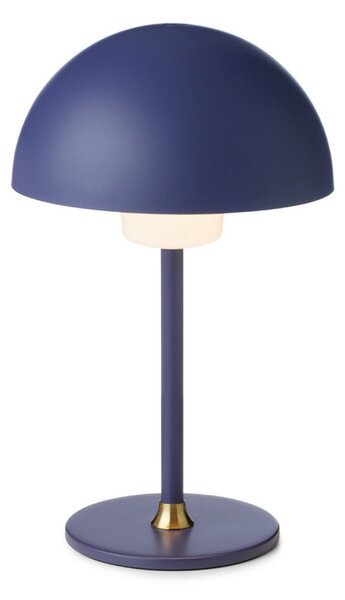 Lampa Stołowa Halo Design, niebieski, salon, metal
