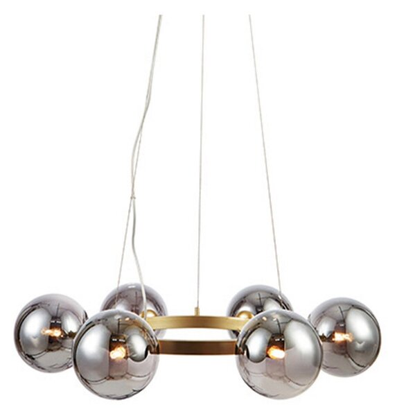 Lampa Wisząca Markslöjd, złoty | mosiężny, salon, metal