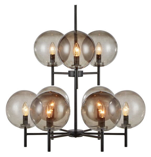 Lampa Wisząca Markslöjd, czarny, salon, metal