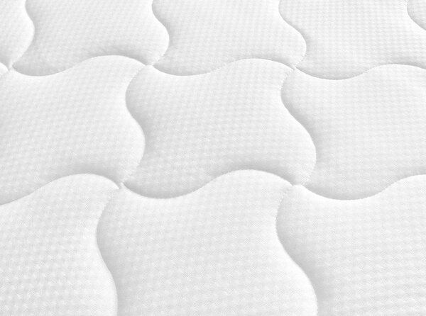 Ciemnoniebieska rozkładana sofa do spania z tkaniny szenilowej 220 cm Hugo – Bobochic Paris