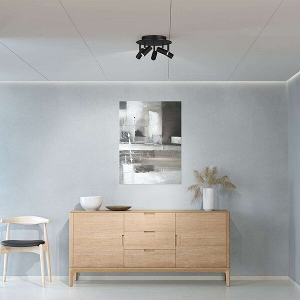 Lampa Sufitowa Belid, czarny, salon