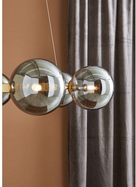 Lampa Wisząca Markslöjd, złoty | mosiężny, salon, metal