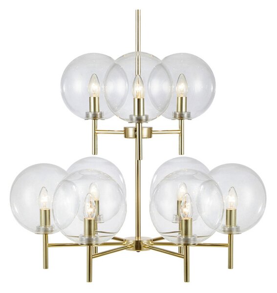 Lampa Wisząca Markslöjd, złoty | mosiężny, salon, metal