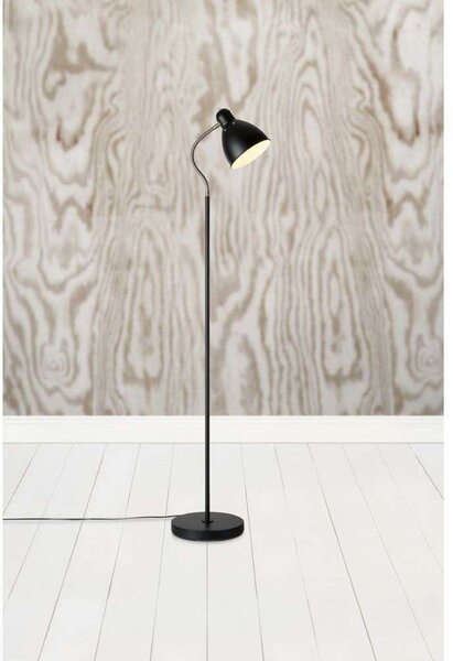 Lampa Podłogowa Markslöjd, czarny, salon, metal