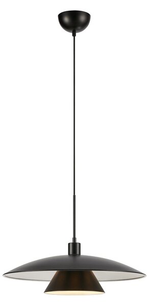Lampa Wisząca Markslöjd, Millinge, ściemnialny, czarny, salon, metal, skandynawski