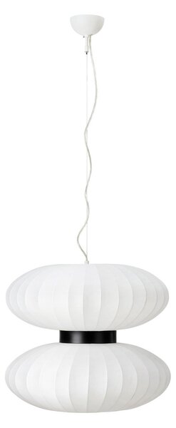 Lampa Wisząca Markslöjd, Daburu, ściemnialny, biały, salon, tkanina | tekstylia, skandynawski