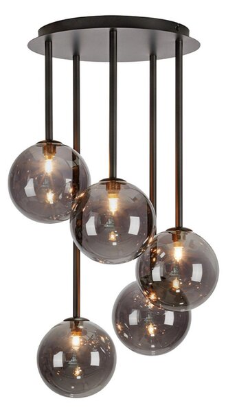 Universe 5 Lampa Sufitowa Czarny/Przydymiony - Markslöjd