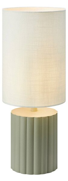 Lampa Stołowa Markslöjd, Can, szary, salon, ceramika