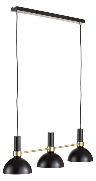 Lampa Wisząca Markslöjd, Larry, ściemnialny, czarny, kuchnia, metal, nowoczesny