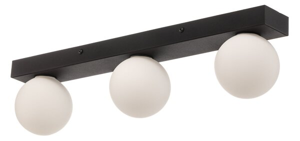 Lampa Sufitowa Markslöjd, Mini, ściemnialny, czarny, łazienka, szkło, nowoczesny