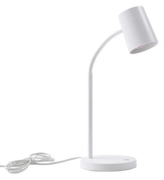 Lampa Stołowa Lindby, Radka, biały, gabinet | pracownia, tworzywo sztuczne, nowoczesny