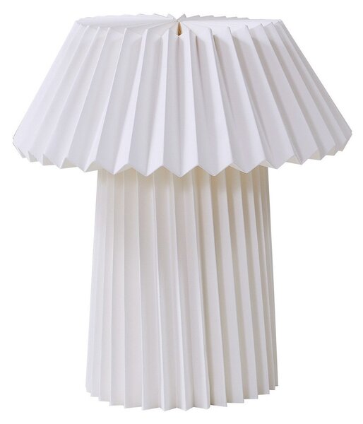 Lampa Stołowa Lindby, Magali, biały, salon, papier | karton