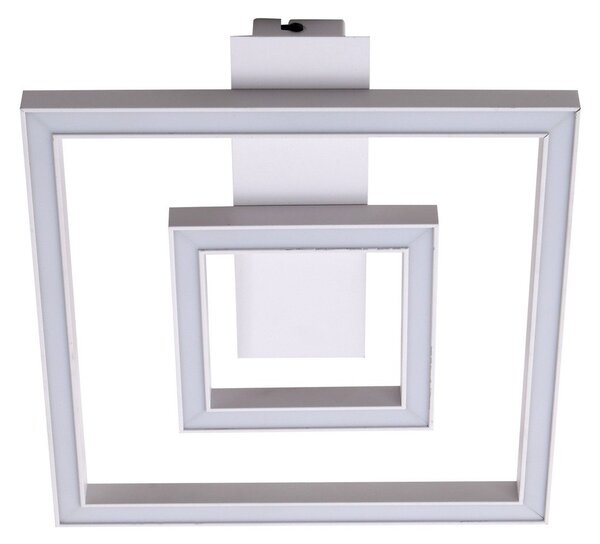 Lampa Sufitowa Lindby, Madamo, biały, salon, aluminium, nowoczesny