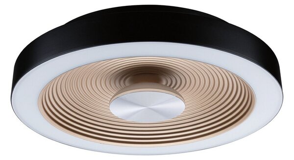 Lampa Sufitowa Paulmann, Volea, ściemnialny, czarny, łazienka, tworzywo sztuczne, nowoczesny