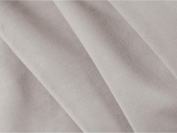 Jasnoszara aksamitna rozkładana sofa 209 cm Shannon – Cosmopolitan Design
