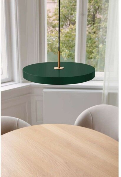 Lampa Wisząca UMAGE, zielony, salon, metal