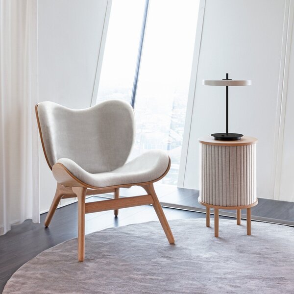 Lampa Stołowa UMAGE, Asteria Table, ściemnialny, czarny, salon, aluminium, design