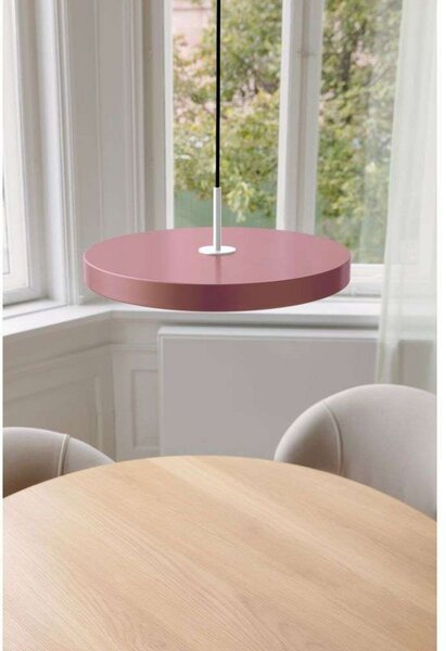 Lampa Wisząca UMAGE, pudrowy róż, salon, metal