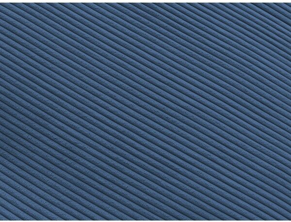 Niebieska sztruksowa sofa 250 cm Belair – Bobochic Paris