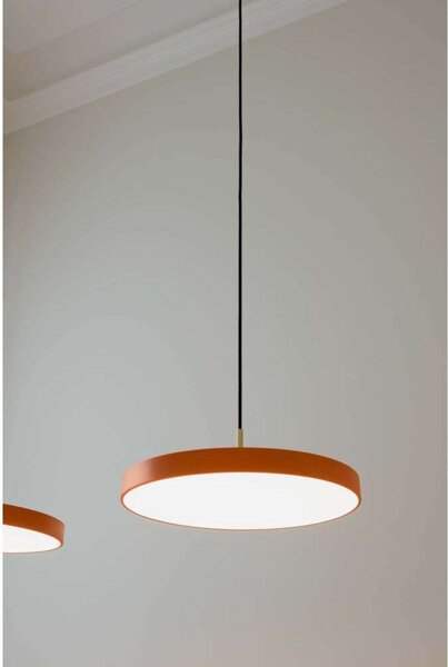 Lampa Wisząca UMAGE, pomarańczowy, salon, metal
