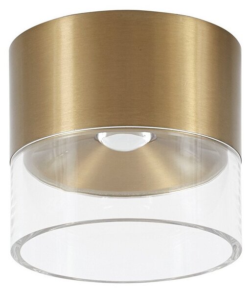 Lampa Sufitowa Lindby, Dalila, złoty | mosiężny, salon, aluminium, nowoczesny