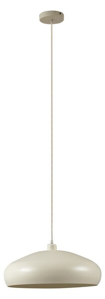 Lampa Wisząca Lindby, Elover, ściemnialny, beżowy, jadalnia, metal, nowoczesny