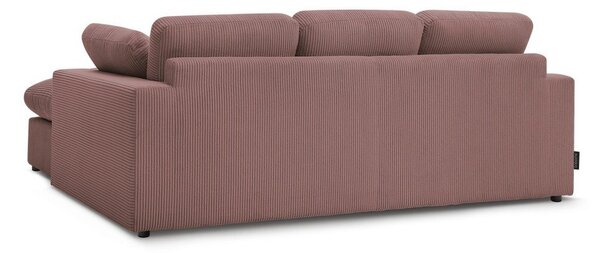 Różowy sztruksowy narożnik Belair – Bobochic Paris