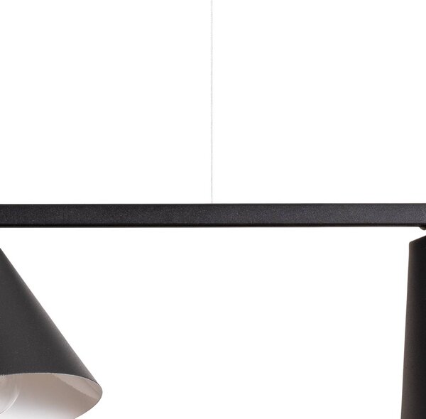 Lampa wisząca Hängeleuchte Form 4 ALDEX, możliwość ściemniania, czarny, salon / jadalnia, metal, nowoczesny
