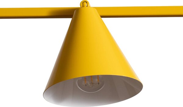 Lampa wisząca Hängeleuchte Form 4 ALDEX, możliwość ściemniania, żółty / pomarańczowy, salon / jadalnia, metal, nowoczesny