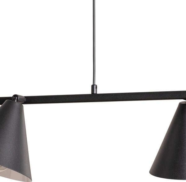 Lampa wisząca Hängeleuchte Form 4 ALDEX, możliwość ściemniania, czarny, salon / jadalnia, metal, nowoczesny