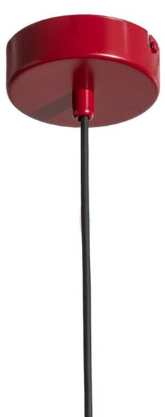 Lampa wisząca Hängeleuchte Form 4 ALDEX, możliwość ściemniania, czerwony, salon / jadalnia, metal, nowoczesny