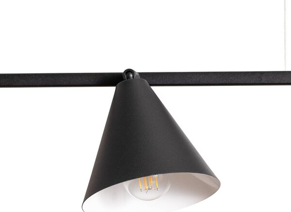 Lampa wisząca Hängeleuchte Form 4 ALDEX, możliwość ściemniania, czarny, salon / jadalnia, metal, nowoczesny