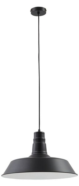 Lampa Wisząca Lindby, Laylan, ściemnialny, czarny, jadalnia, metal, nowoczesny