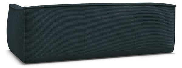 Ciemnoniebieska sztruksowa sofa 242 cm Giorgia – Bobochic Paris
