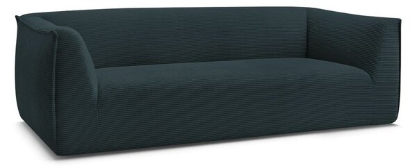 Ciemnoniebieska sztruksowa sofa 242 cm Giorgia – Bobochic Paris