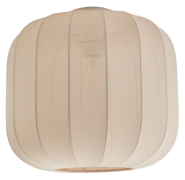 Lampa Sufitowa Lindby, Helin, ściemnialny, beżowy, jadalnia, tkanina | tekstylia, skandynawski